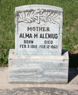 Alma M <I>Sharkey</I> Alenius 
