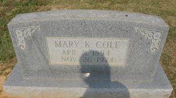 Mary K Cole 
