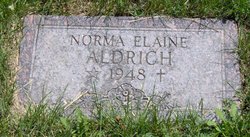 Norma Elaine Aldrich 