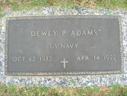 Dewey Preston Adams 