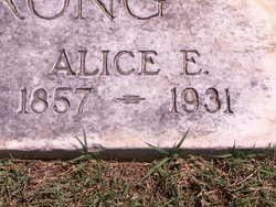 Alice E <I>Thompson</I> Armstrong 