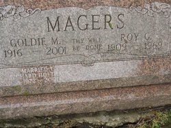 Goldie Mae <I>Maines</I> Magers 
