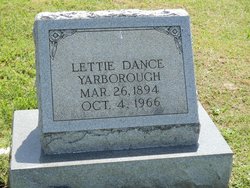 Lettie Patience <I>Dance</I> Yarborough 