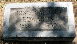 Josie Lee <I>Gardner</I> Edwards 