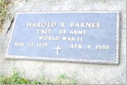 Harold R Barnes 