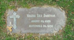 Walter Rex Barkman 