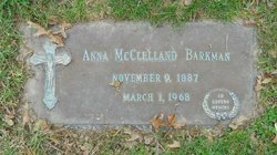 Anna Kennedy <I>McClelland</I> Barkman 