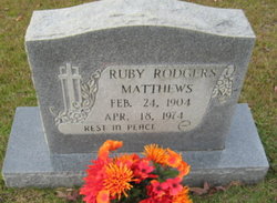 Ruby Idell <I>Rodgers Oliver</I> Matthews 