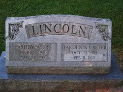 Hardenia Lee “Hardy” <I>Carter</I> Lincoln 