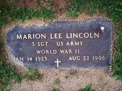Sgt Marion Lee Lincoln 
