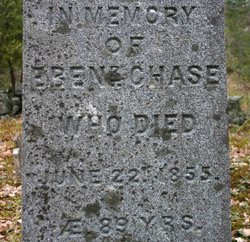 Ebenezer R. “Eben” Chase Sr.