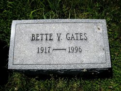 Elizabeth Virginia “Bette” <I>Smiley</I> Gates 