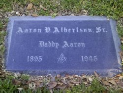 Aaron Valentine Albertson Sr.
