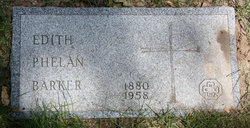 Edith Ann Marie <I>Phelan</I> Barker 