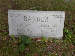 Leota P. <I>Holt</I> Barber 