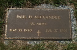 Paul H Alexander 