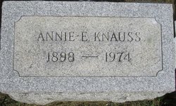 Mrs Annie Estelle <I>Kline</I> Knauss 