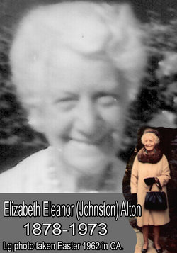 Elizabeth Eleanor <I>Johnston</I> Alton 