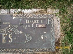Bernice Beatrice <I>Barr</I> Hughes 