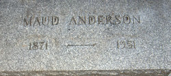 Maud Anderson 
