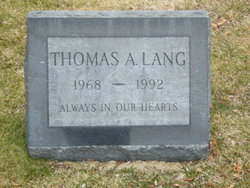 Thomas A. Lang 