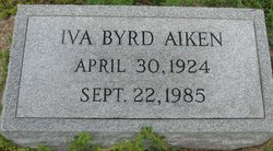 Iva <I>Byrd</I> Aiken 