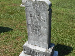 Mary E. <I>Somers</I> Anderson 