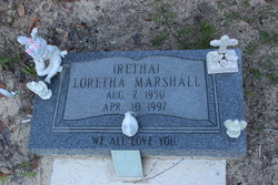 Loretha “Retha” Marshall 