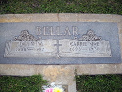 Carrie Mae <I>Ferrell</I> Bellar 