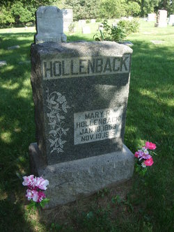 Mary Rebecca <I>Gilcrest</I> Hollenback 
