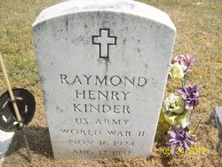 Raymond Henry Kinder 
