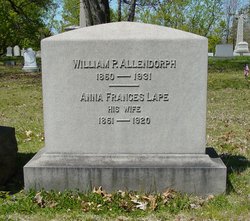 Anna Frances <I>Lape</I> Allendorph 