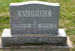 Nola Gertrude <I>Dillon</I> Baldridge 