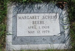 Margaret <I>Scherf</I> Beebe 