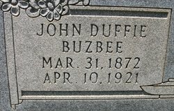 John Duffie “Dee” Buzbee 