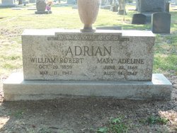 Mary Adeline <I>Lankford</I> Adrian 
