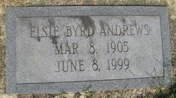 Elsie Mae <I>Byrd</I> Andrews 