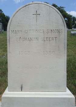 Mary Gittings <I>Buchanan</I> Albert 