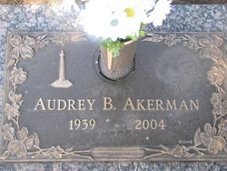 Audrey <I>Bailey</I> Akerman 