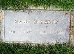 Marie Myrtle <I>Martin</I> Martin 