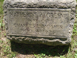 Katherine A. <I>Greene</I> Mosher 