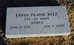 Ervin Franklin “Frank” Belz 