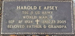 Harold E Apsey 