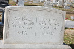 Lucy Jane <I>Yancey</I> Ball 