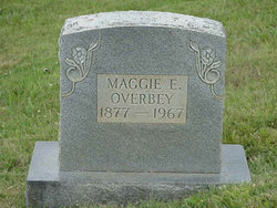 Maggie Elizabeth <I>Lane</I> Overbey 