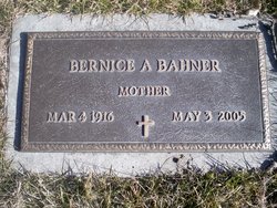 Bernice Augusta <I>Ballew</I> Bahner 