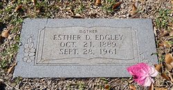 Esther Drucilla <I>Chessher</I> Edgley 