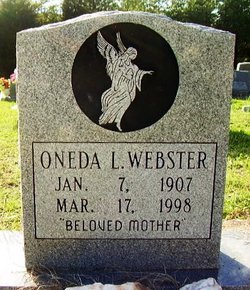 Oneda Lee Webster 