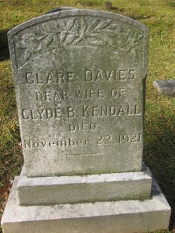 Clare <I>Davies</I> Kendall 