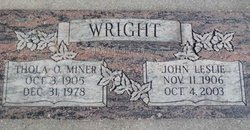 John Leslie “Les” Wright 